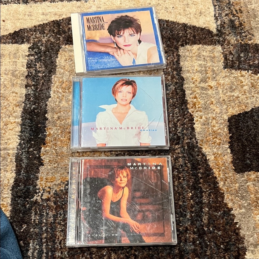 Martina McBride 3-CD Collection with Colorful Covers